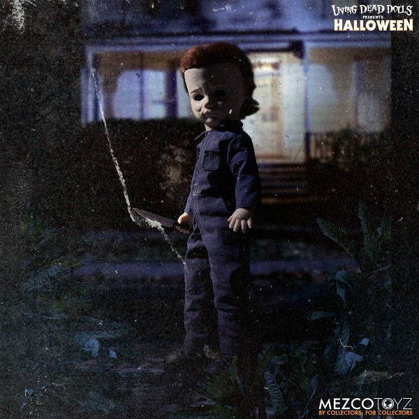 mezco michael myers living dead doll